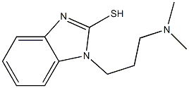 1-[3-(dimethylamino)propyl]-1H-1,3-benzodiazole-2-thiol Structure