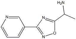  1-[3-(pyridin-3-yl)-1,2,4-oxadiazol-5-yl]ethan-1-amine