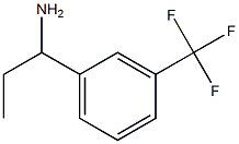 1-[3-(trifluoromethyl)phenyl]propan-1-amine Structure