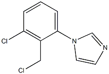 1-[3-chloro-2-(chloromethyl)phenyl]-1H-imidazole