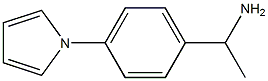 1-[4-(1H-pyrrol-1-yl)phenyl]ethan-1-amine Struktur