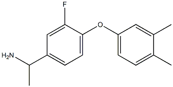 1-[4-(3,4-dimethylphenoxy)-3-fluorophenyl]ethan-1-amine