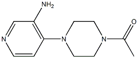 1-[4-(3-aminopyridin-4-yl)piperazin-1-yl]ethan-1-one