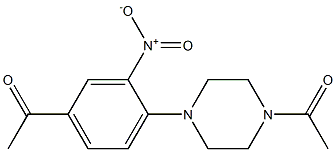 1-[4-(4-acetylpiperazin-1-yl)-3-nitrophenyl]ethan-1-one