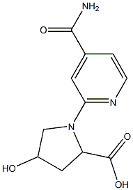 1-[4-(aminocarbonyl)pyridin-2-yl]-4-hydroxypyrrolidine-2-carboxylic acid