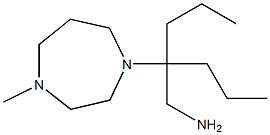 1-[4-(aminomethyl)heptan-4-yl]-4-methyl-1,4-diazepane 化学構造式