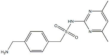 1-[4-(aminomethyl)phenyl]-N-(4,6-dimethylpyrimidin-2-yl)methanesulfonamide