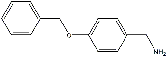 1-[4-(benzyloxy)phenyl]methanamine,,结构式