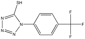 1-[4-(trifluoromethyl)phenyl]-1H-1,2,3,4-tetrazole-5-thiol 结构式