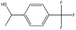 1-[4-(trifluoromethyl)phenyl]ethane-1-thiol 结构式