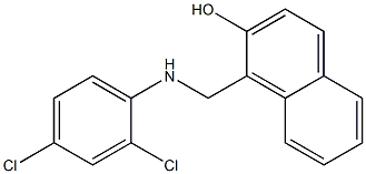  1-{[(2,4-dichlorophenyl)amino]methyl}naphthalen-2-ol