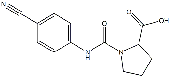 1-{[(4-cyanophenyl)amino]carbonyl}pyrrolidine-2-carboxylic acid