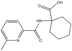 1-{[(6-methylpyridin-2-yl)carbonyl]amino}cyclohexanecarboxylic acid