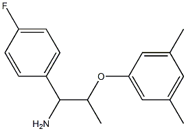 1-{[1-amino-1-(4-fluorophenyl)propan-2-yl]oxy}-3,5-dimethylbenzene