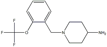 1-{[2-(trifluoromethoxy)phenyl]methyl}piperidin-4-amine
