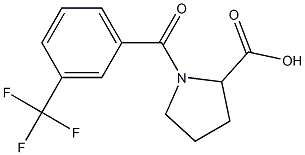 1-{[3-(trifluoromethyl)phenyl]carbonyl}pyrrolidine-2-carboxylic acid