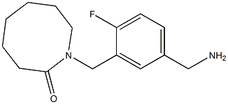 1-{[5-(aminomethyl)-2-fluorophenyl]methyl}azocan-2-one