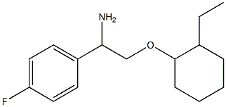 1-{1-amino-2-[(2-ethylcyclohexyl)oxy]ethyl}-4-fluorobenzene
