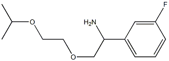 1-{1-amino-2-[2-(propan-2-yloxy)ethoxy]ethyl}-3-fluorobenzene
