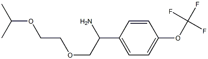 1-{1-amino-2-[2-(propan-2-yloxy)ethoxy]ethyl}-4-(trifluoromethoxy)benzene