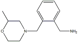 1-{2-[(2-methylmorpholin-4-yl)methyl]phenyl}methanamine