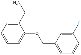 1-{2-[(3-fluorobenzyl)oxy]phenyl}methanamine|
