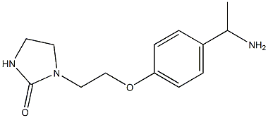 1-{2-[4-(1-aminoethyl)phenoxy]ethyl}imidazolidin-2-one
