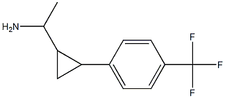 1-{2-[4-(trifluoromethyl)phenyl]cyclopropyl}ethan-1-amine