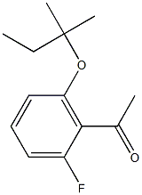 1-{2-fluoro-6-[(2-methylbutan-2-yl)oxy]phenyl}ethan-1-one