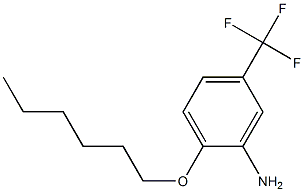 2-(hexyloxy)-5-(trifluoromethyl)aniline Structure