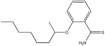 2-(octan-2-yloxy)benzene-1-carbothioamide