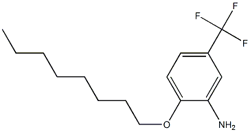 2-(octyloxy)-5-(trifluoromethyl)aniline Structure