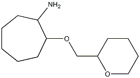 2-(oxan-2-ylmethoxy)cycloheptan-1-amine Struktur