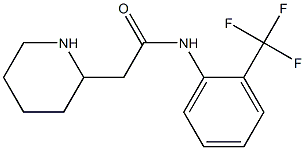 2-(piperidin-2-yl)-N-[2-(trifluoromethyl)phenyl]acetamide