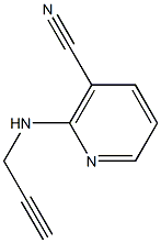 2-(prop-2-ynylamino)nicotinonitrile 结构式