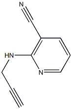 2-(prop-2-ynylamino)nicotinonitrile,,结构式