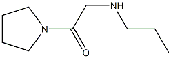 2-(propylamino)-1-(pyrrolidin-1-yl)ethan-1-one Structure