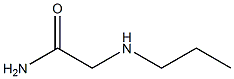 2-(propylamino)acetamide,,结构式