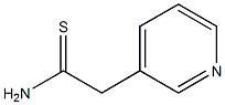 2-(pyridin-3-yl)ethanethioamide 结构式