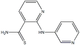 2-(pyridin-3-ylamino)pyridine-3-carbothioamide 结构式