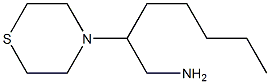 2-(thiomorpholin-4-yl)heptan-1-amine|