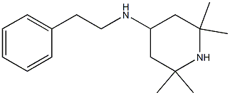 2,2,6,6-tetramethyl-N-(2-phenylethyl)piperidin-4-amine Structure