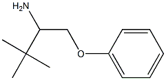 2,2-dimethyl-1-(phenoxymethyl)propylamine