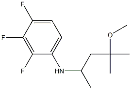 2,3,4-trifluoro-N-(4-methoxy-4-methylpentan-2-yl)aniline