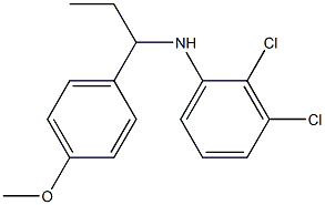 2,3-dichloro-N-[1-(4-methoxyphenyl)propyl]aniline