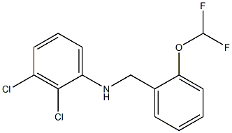 2,3-dichloro-N-{[2-(difluoromethoxy)phenyl]methyl}aniline