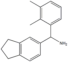 2,3-dihydro-1H-inden-5-yl(2,3-dimethylphenyl)methanamine