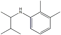 2,3-dimethyl-N-(3-methylbutan-2-yl)aniline Struktur