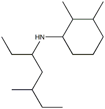 2,3-dimethyl-N-(5-methylheptan-3-yl)cyclohexan-1-amine Structure