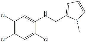 2,4,5-trichloro-N-[(1-methyl-1H-pyrrol-2-yl)methyl]aniline